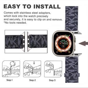 Apple black Watch band fit 38mm/40mm/41mm new